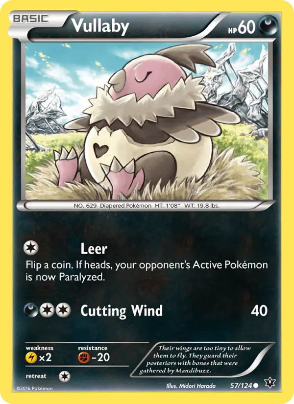 Carta Vullaby 57/124 de Fates Collide
