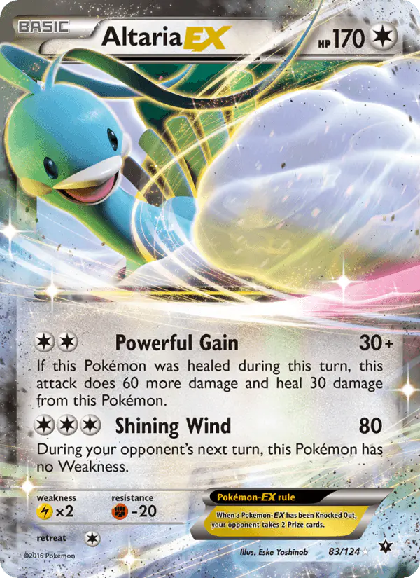 Carta Altaria EX 83/124 de Fates Collide