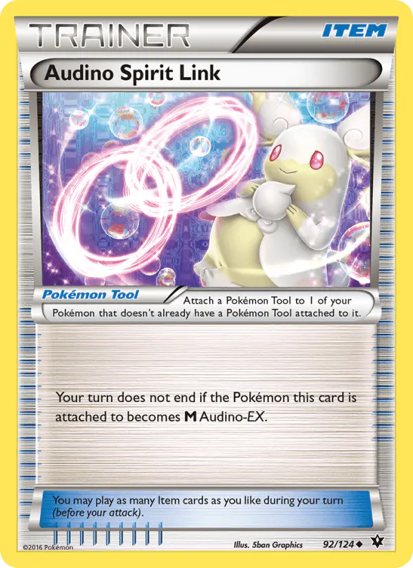 Carta Audino Spirit Link 92/124 de Fates Collide