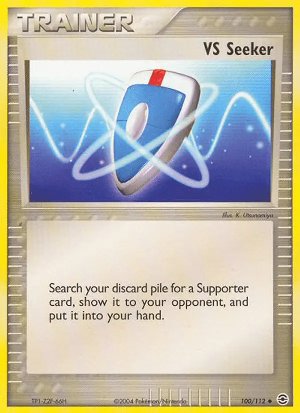 Carta VS Seeker 100/112 de FireRed & LeafGreen
