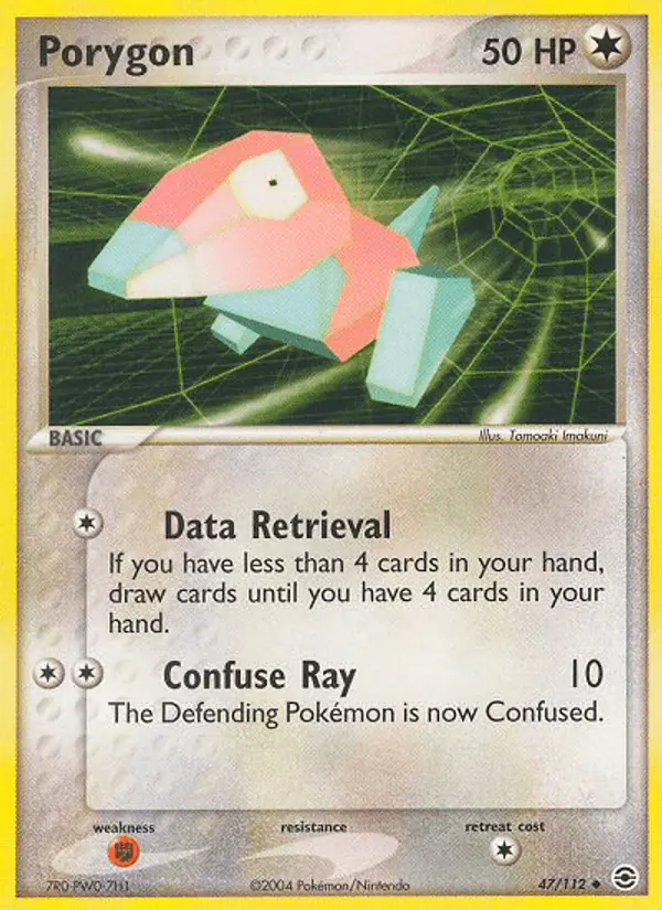 Carta Porygon 47/112 de FireRed & LeafGreen