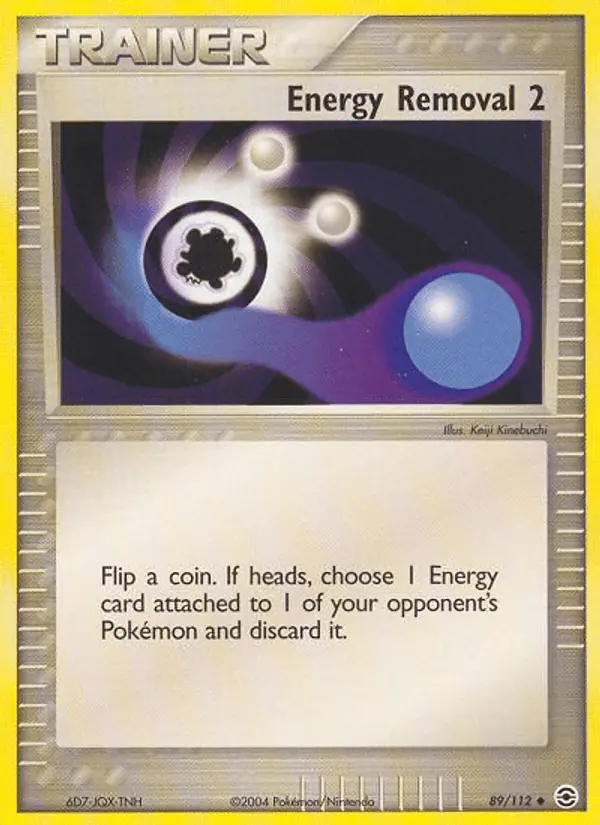 Carta Energy Removal 2 89/112 de FireRed & LeafGreen