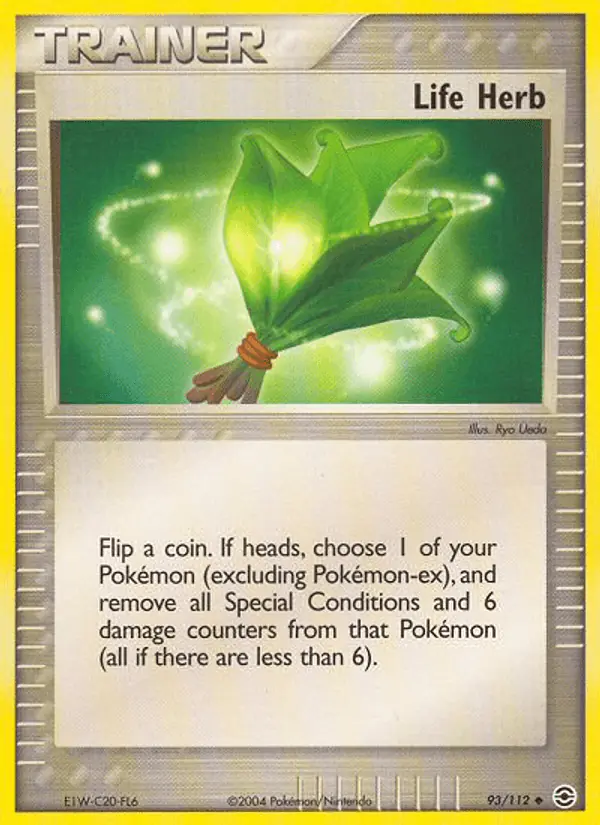 Carta Life Herb 93/112 de FireRed & LeafGreen