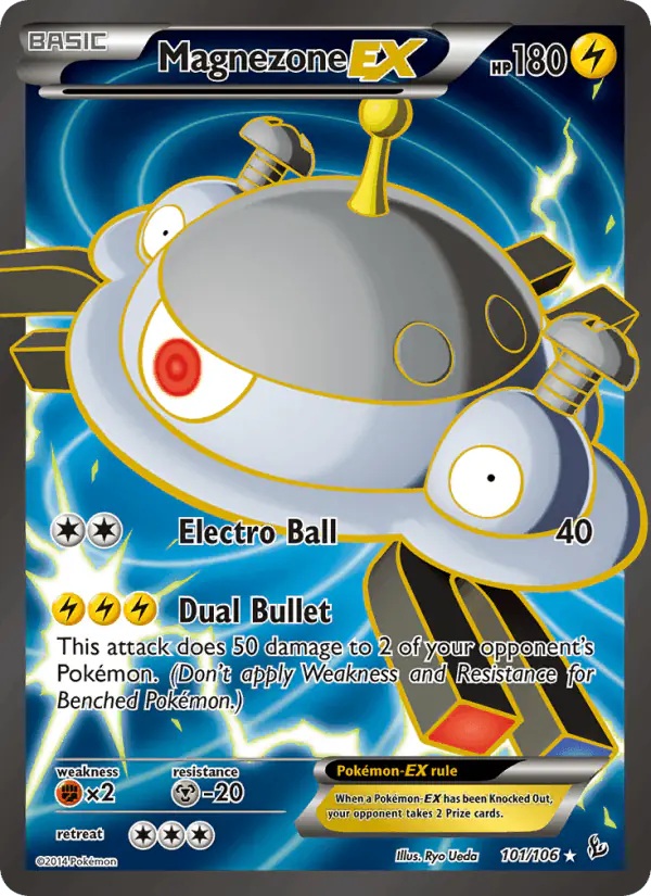Carta Magnezone EX 101/106 de Flashfire