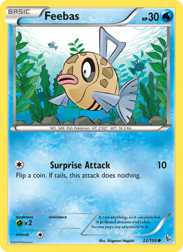 Carta Feebas 22/106 de Flashfire