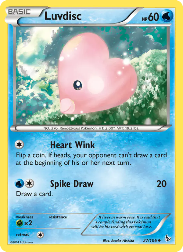 Carta Luvdisc 27/106 de Flashfire