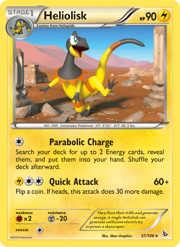 Carta Heliolisk 37/106 de Flashfire