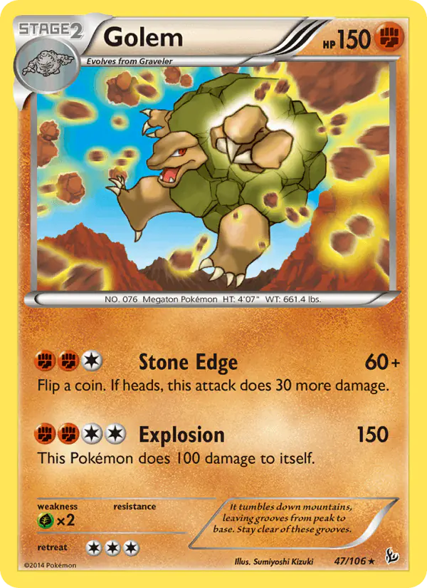 Carta Golem 47/106 de Flashfire
