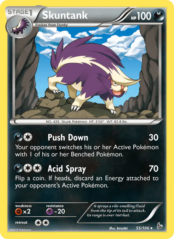 Carta Skuntank 55/106 de Flashfire