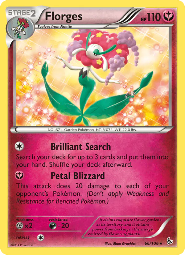 Carta Florges 66/106 de Flashfire