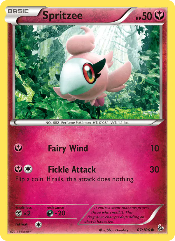 Carta Spritzee 67/106 de Flashfire