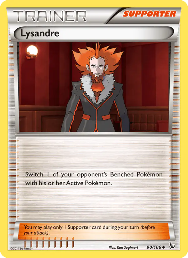 Carta Lysandre 90/106 de Flashfire