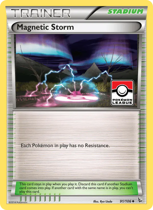 Carta Magnetic Storm 91/106 de Flashfire