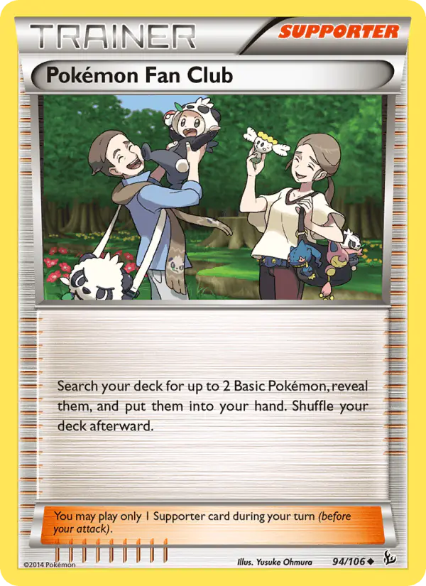 Carta Pokémon Fan Club 94/106 de Flashfire