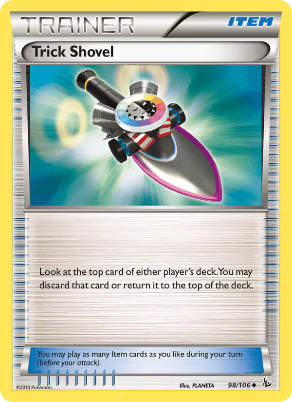 Carta Trick Shovel 98/106 de Flashfire