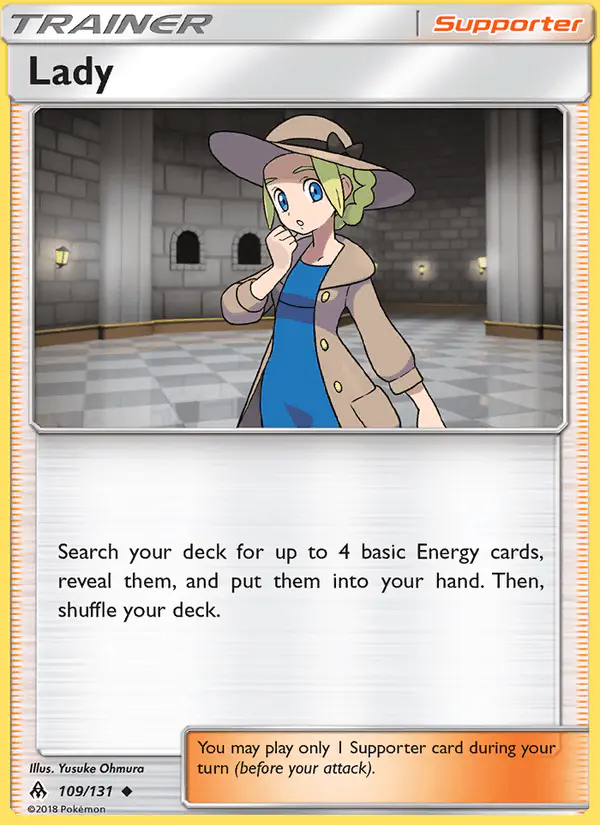 Carta Lady 109/131 de Forbidden Light
