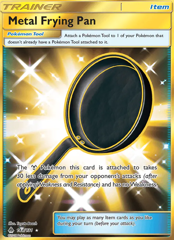 Carta Metal Frying Pan 144/131 de Forbidden Light