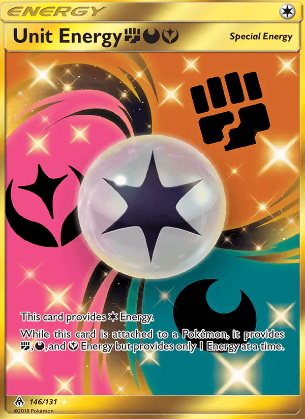 Carta Unit Energy FightingDarknessFairy 146/131 de Forbidden Light