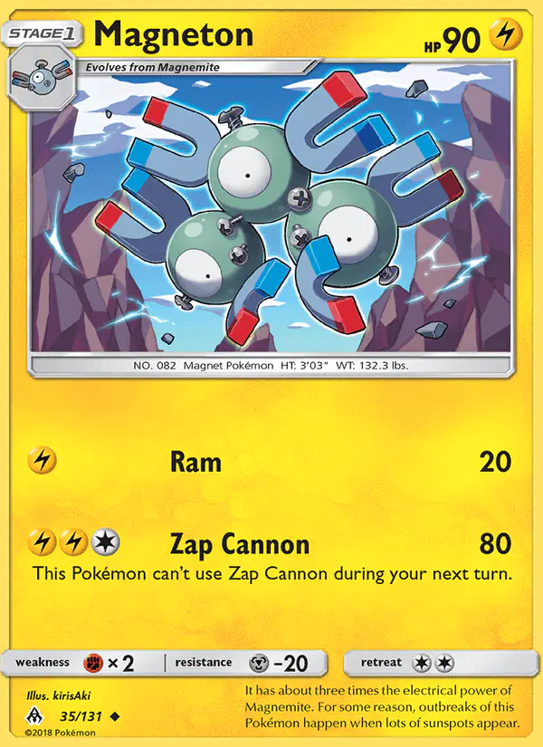 Carta Magneton 35/131 de Forbidden Light