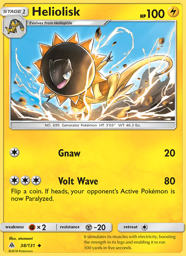 Carta Heliolisk 38/131 de Forbidden Light