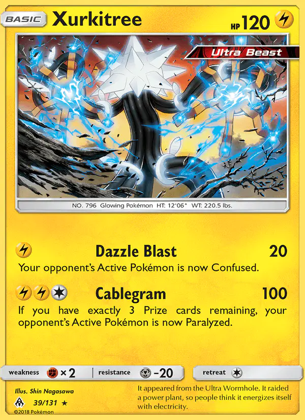 Carta Xurkitree 39/131 de Forbidden Light