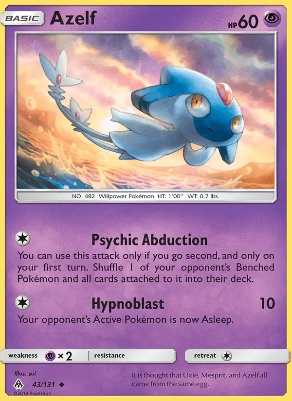Carta Azelf 43/131 de Forbidden Light