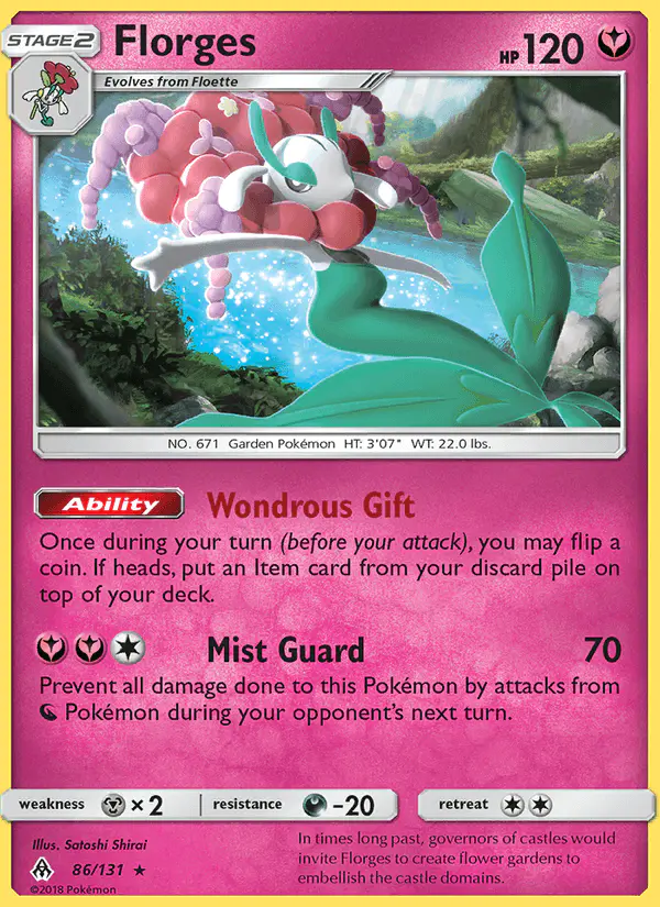 Carta Florges 86/131 de Forbidden Light