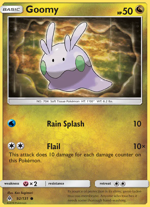 Carta Goomy 92/131 de Forbidden Light