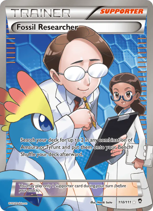 Carta Fossil Researcher 110/111 de Furious Fists
