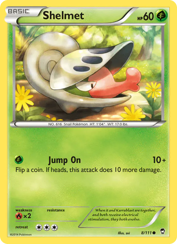 Carta Shelmet 8/111 de Furious Fists
