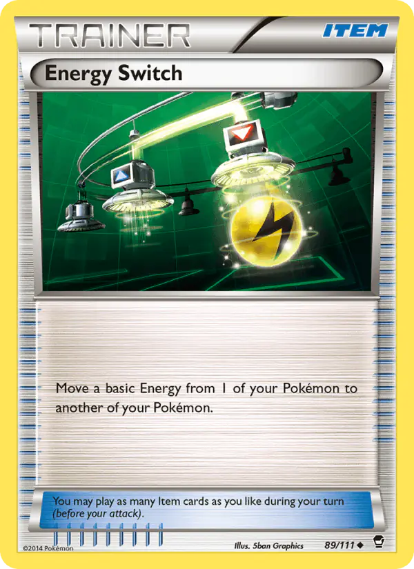 Carta Energy Switch 89/111 de Furious Fists