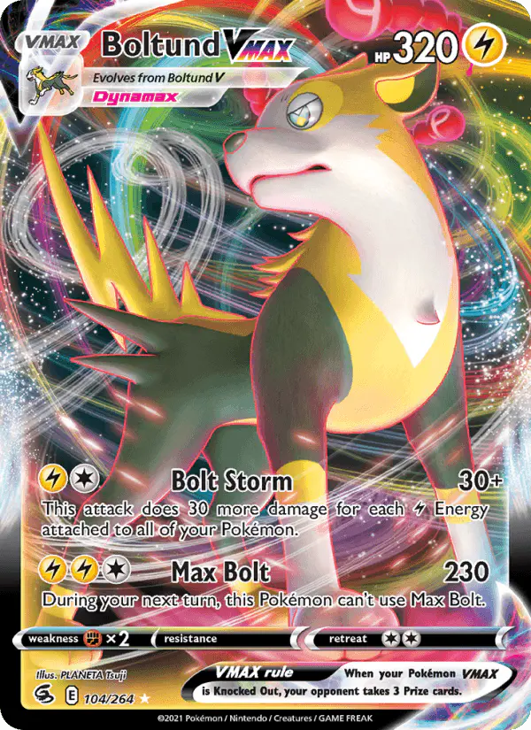 Carta Boltund VMAX 104/264 de Fusion Strike