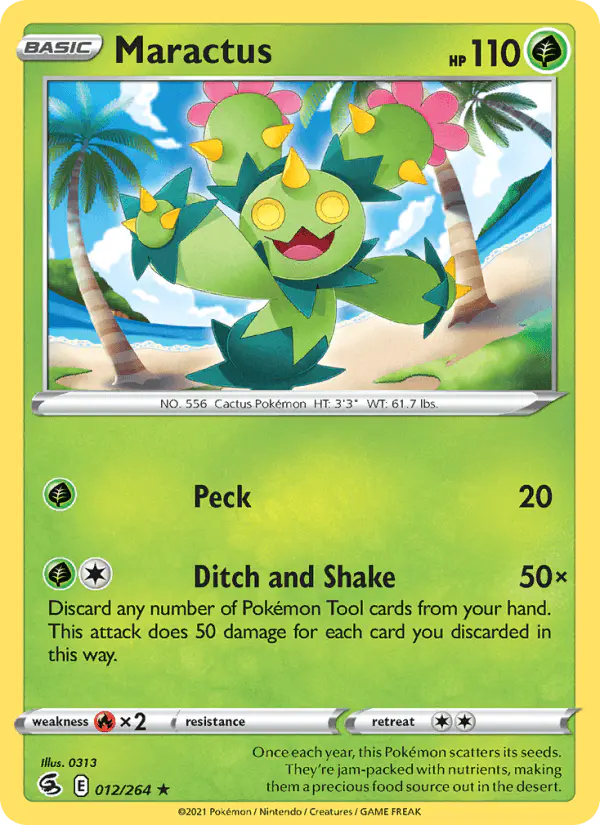 Carta Maractus 012/264 de Fusion Strike
