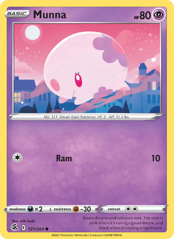 Carta Munna 121/264 de Fusion Strike