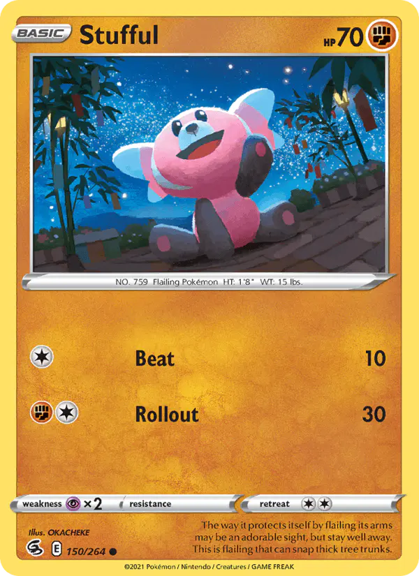 Carta Stufful 150/264 de Fusion Strike