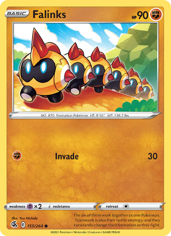 Carta Falinks 155/264 de Fusion Strike