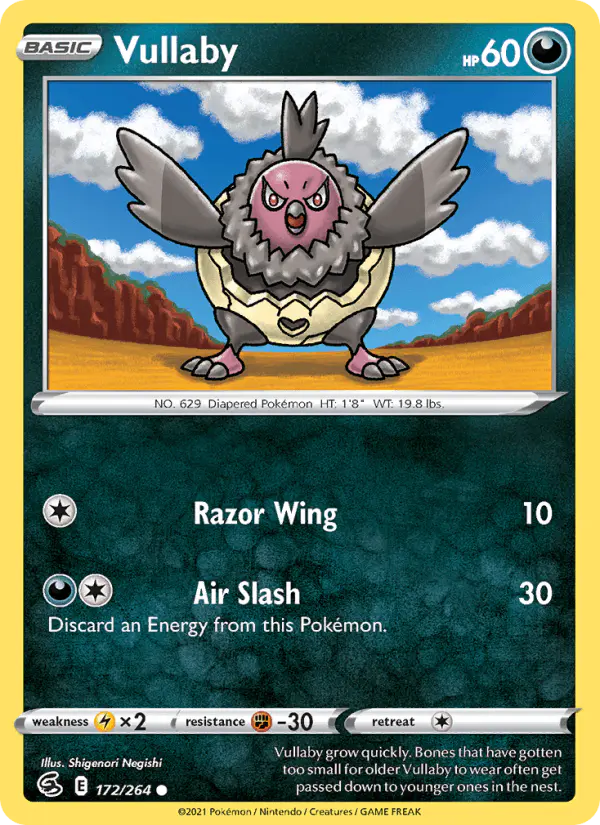 Carta Vullaby 172/264 de Fusion Strike