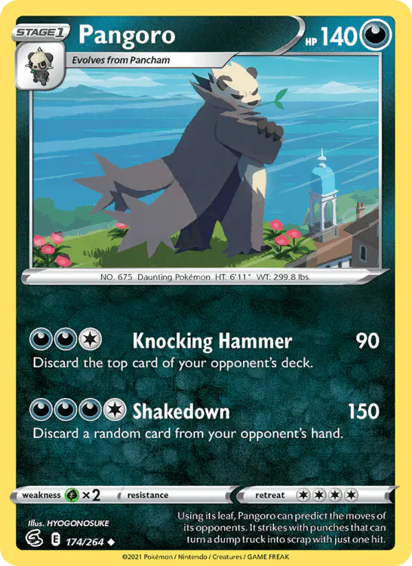 Carta Pangoro 174/264 de Fusion Strike