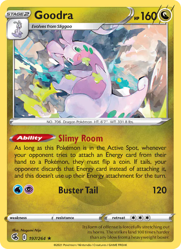 Carta Goodra 197/264 de Fusion Strike