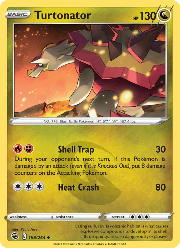 Carta Turtonator 198/264 de Fusion Strike