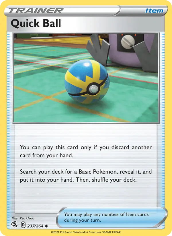 Carta Quick Ball 237/264 de Fusion Strike