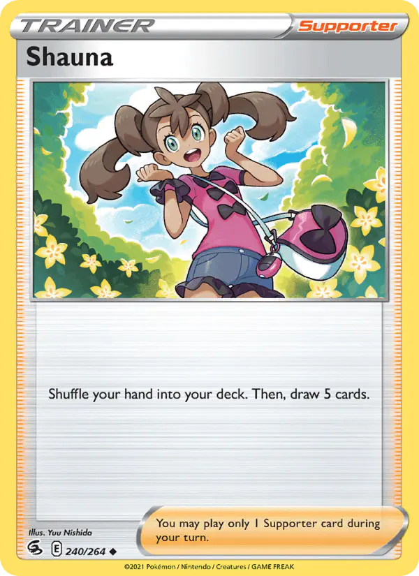 Carta Shauna 240/264 de Fusion Strike