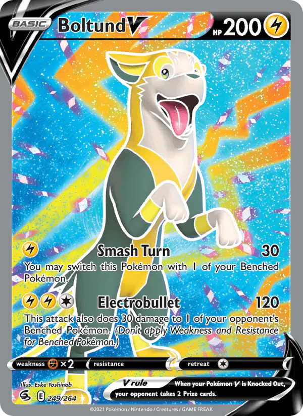 Carta Boltund V 249/264 de Fusion Strike