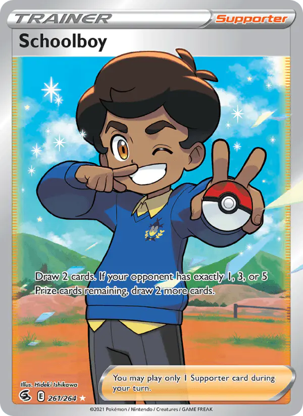 Carta Schoolboy 261/264 de Fusion Strike