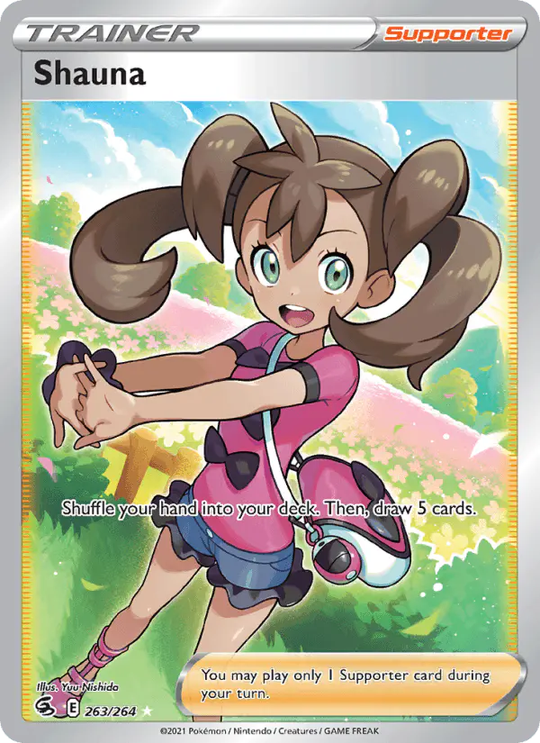 Carta Shauna 263/264 de Fusion Strike