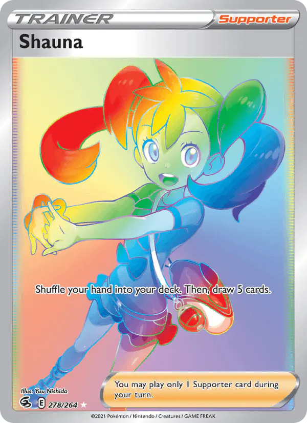 Carta Shauna 278/264 de Fusion Strike