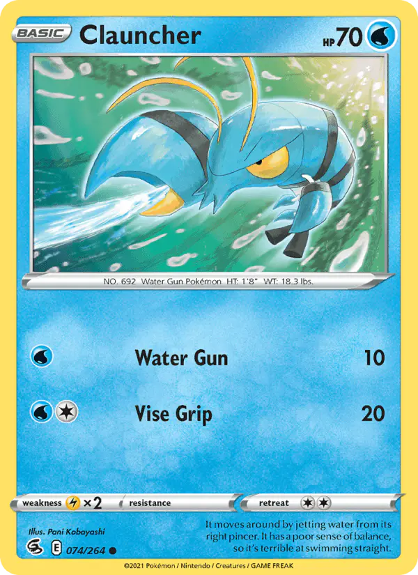 Carta Clauncher 074/264 de Fusion Strike