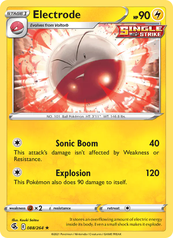 Carta Electrode 088/264 de Fusion Strike