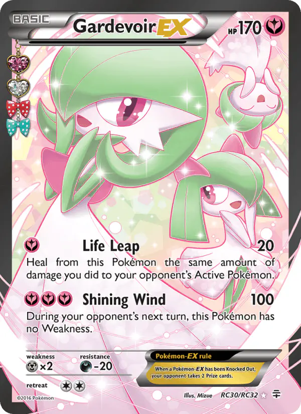 Carta Gardevoir EX RC30 de Generations