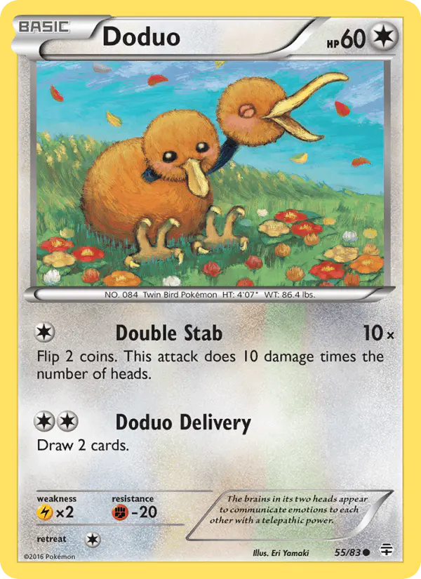 Carta Doduo 55/83 de Generations
